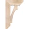 Ekena Millwork Westlake Slat Smooth Bracket w/ Offset Brace, Douglas Fir, 7 1/2"W x 20"D x 32"H BKT0806X20X32WTL06SDF - alternate 3